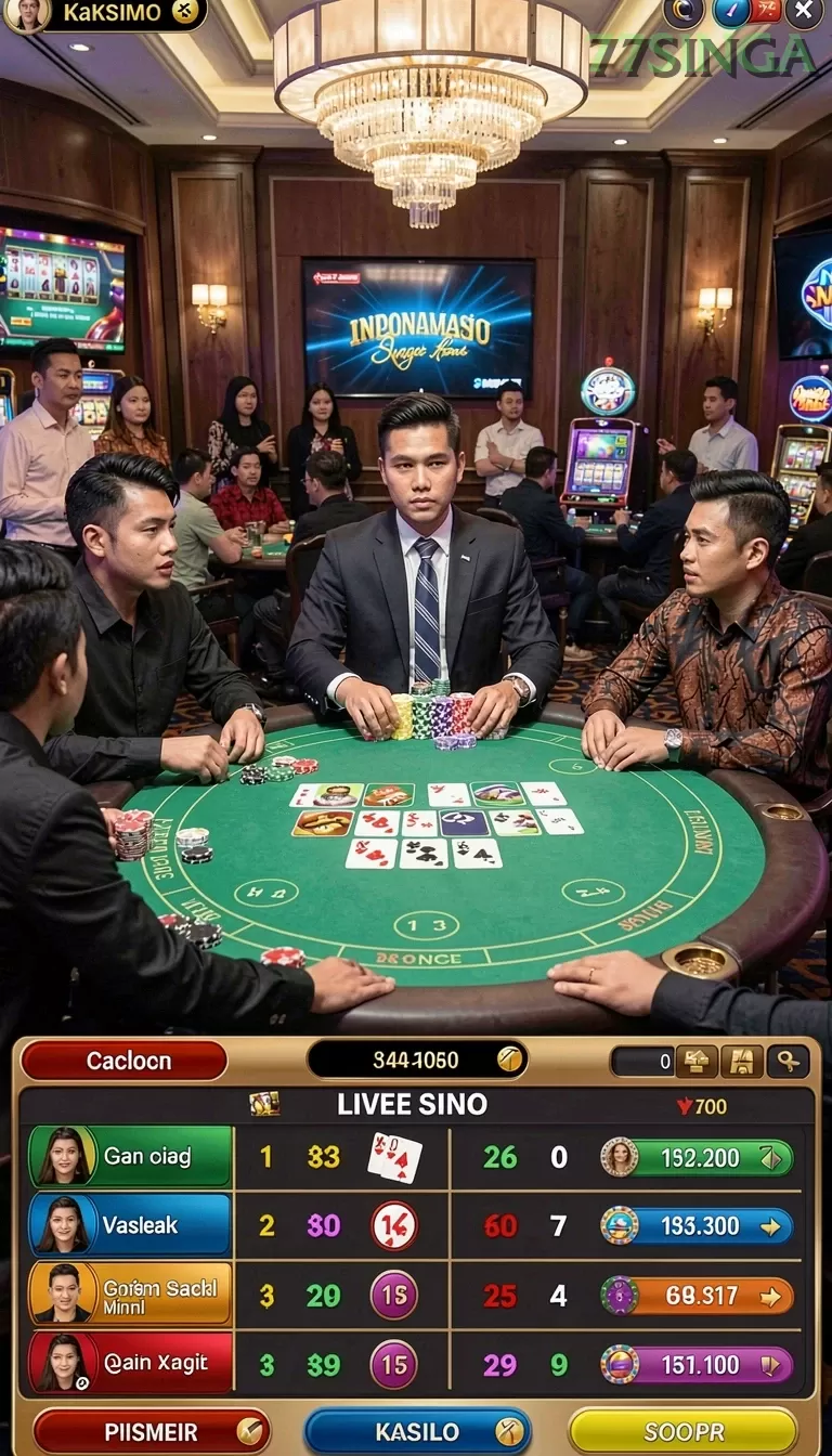 Cuplikan layar MEGA111 — halaman utama